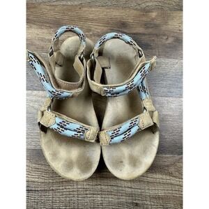 TEVA ORIGINAL UNIVERSAL ROPE WOMEN SANDALS CANAL BLUE‎ US 7